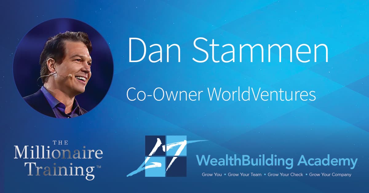 Dan Stammen Millionaire Training